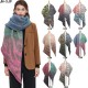 New cross-border diagonal scarf from the manufacturer, for export to Europe and America in autumn and winter, with loop yarn jacquard zebra print scarves and shawls New cross-border diagonal scarf from the manufacturer, for export to Europe and America in autumn and winter, with loop yarn jacquard zebra print scarves and shawls