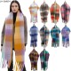 Manufacturer's in-stock cross-border hot items, new autumn and winter men's and women's checkered scarves with loop yarn and thick tassels for Europe and America Manufacturer's in-stock cross-border hot items, new autumn and winter men's and women's checkered scarves with loop yarn and thick tassels for Europe and America