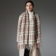 Amazon cross-border trade European and American autumn and winter high-end new fringed checkered shawl and shawl manufacturer Amazon cross-border trade European and American autumn and winter high-end new fringed checkered shawl and shawl manufacturer