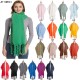 Wholesale manufacturer of new European and American autumn and winter scarves with loop yarn knots, thick braids and thick tassels in solid colors Wholesale manufacturer of new European and American autumn and winter scarves with loop yarn knots, thick braids and thick tassels in solid colors