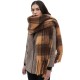 Amazon's best-selling foreign trade European and American shawls for autumn and winter, with thickened hoop sand and coffee Maillard scarves wholesale manufacturer Amazon's best-selling foreign trade European and American shawls for autumn and winter, with thickened hoop sand and coffee Maillard scarves wholesale manufacturer