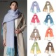 Amazon Export Europe and America 2025 Autumn/Winter new style loop yarn thick tassel jacquard scarf shawl in stock manufacturer Amazon Export Europe and America 2025 Autumn/Winter new style loop yarn thick tassel jacquard scarf shawl in stock manufacturer