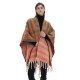Amazon's best-selling 2025 new style European and American autumn and winter jacquard striped shawl with loop yarn imitation mohair thickening Amazon's best-selling 2025 new style European and American autumn and winter jacquard striped shawl with loop yarn imitation mohair thickening