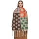 New thickened scarf, loop yarn, thick tassel, jacquard and large polka dot scarf and shawl for foreign trade in Europe and America in autumn and winter New thickened scarf, loop yarn, thick tassel, jacquard and large polka dot scarf and shawl for foreign trade in Europe and America in autumn and winter