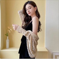 The factory directly supplies summer honeycomb office sleeves that can wear ice silk small jackets