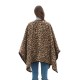 Factory direct supply of Amazon's best-selling shawls for women with a high-end feel. New thickened leopard print shawls for autumn and winter in Europe and America