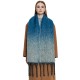 Amazon's new export shawl, a thickened winter scarf with a loop and thick tassel gradient color for Europe and America