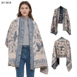 New autumn and winter scarves from the manufacturer for foreign trade, featuring soft European and American styles, are suitable for both jacquard and cashew flower scarves and shawls
