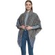 Amazon cross-border best-selling new autumn and winter checkered triangular shawls and scarves for Europe and America in 2024
