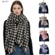 New large checkered scarf for women in autumn and winter in Europe and America, Korean version thickened dual-purpose checkered scarf shawl manufacturer New large checkered scarf for women in autumn and winter in Europe and America, Korean version thickened dual-purpose checkered scarf shawl manufacturer
