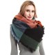 Amazon's popular European and American spring, autumn and winter full polyester herringbone-patterned triangular shawl, scarf and neck manufacturer Amazon's popular European and American spring, autumn and winter full polyester herringbone-patterned triangular shawl, scarf and neck manufacturer