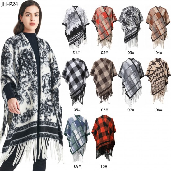 Wholesale of jacquard double-sided tassel shawls for women in spring, autumn and winter, directly supplied by the manufacturer to Amazon Wholesale of jacquard double-sided tassel shawls for women in spring, autumn and winter, directly supplied by the manufacturer to Amazon
