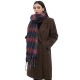 New cross-border foreign trade scarves, European and American autumn and winter men's and women's checkered tassel scarves and shawls manufacturer New cross-border foreign trade scarves, European and American autumn and winter men's and women's checkered tassel scarves and shawls manufacturer