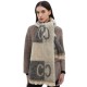 Amazon 2025 Foreign Trade New style scarf for men and women in Europe and America autumn and winter, short beard jacquard letter scarf manufacturer Amazon 2025 Foreign Trade New style scarf for men and women in Europe and America autumn and winter, short beard jacquard letter scarf manufacturer
