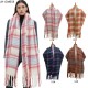 Factory direct supply 2025 new style of European and American autumn and winter checkered scarves and shawls for export. Wholesale Factory direct supply 2025 new style of European and American autumn and winter checkered scarves and shawls for export. Wholesale