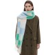 Cross-border hot 2025 new style export European and American autumn and winter loop yarn flow Su checkered scarf wholesale factory in stock Cross-border hot 2025 new style export European and American autumn and winter loop yarn flow Su checkered scarf wholesale factory in stock