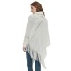 The manufacturer's new export set of clothing for European and American autumn and winter, with a beige openwork collar, long sleeves, tassel cape and shawl The manufacturer's new export set of clothing for European and American autumn and winter, with a beige openwork collar, long sleeves, tassel cape and shawl