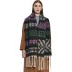 New foreign trade shawl, thickened scarf for autumn and winter in Europe and America, loop gauze, fishbone pattern, thick tassel and large jacquard scarf manufacturer New foreign trade shawl, thickened scarf for autumn and winter in Europe and America, loop gauze, fishbone pattern, thick tassel and large jacquard scarf manufacturer