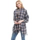 Wholesale of new thickened autumn and winter scarves for women in Europe and America, full polyester knitted fringed checkered scarves and shawls Wholesale of new thickened autumn and winter scarves for women in Europe and America, full polyester knitted fringed checkered scarves and shawls