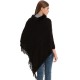 Factory direct supply for export to Europe, America, spring, autumn and winter, sequined solid-color pullover, wool-neck shawl wholesale, knitted cape Factory direct supply for export to Europe, America, spring, autumn and winter, sequined solid-color pullover, wool-neck shawl wholesale, knitted cape