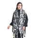 Wholesale of new European and American autumn and winter style circle jacquard leopard print knotted tassel scarves and thick shawls for women