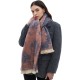 Wholesale of new jacquard short beard flower scarves for men and women in autumn and winter, popular cross-border export products from Europe and America Wholesale of new jacquard short beard flower scarves for men and women in autumn and winter, popular cross-border export products from Europe and America