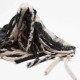 A manufacturer of the same autumn and winter new black rice checkered thick tassel scarf and women's thickened scarf shawl for foreign trade in Europe and America A manufacturer of the same autumn and winter new black rice checkered thick tassel scarf and women's thickened scarf shawl for foreign trade in Europe and America