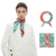 Cross-border high-quality foreign trade spring, summer and autumn headscarves, antibacterial, anti-wrinkle and anti-static double-sided printed silk scarves and square scarves Cross-border high-quality foreign trade spring, summer and autumn headscarves, antibacterial, anti-wrinkle and anti-static double-sided printed silk scarves and square scarves