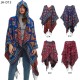 Amazon's popular new hooded cape for foreign trade, jacquard women's tassel shawls for spring, autumn and winter travel in Europe and America
