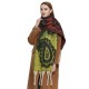 Cross-border hot foreign trade European and American autumn and winter new thick tassel shawl, cashew flower jacquard scarf Cross-border hot foreign trade European and American autumn and winter new thick tassel shawl, cashew flower jacquard scarf