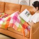 For the autumn and winter seasons in Europe and America, we offer a thick, thickened, checkered, large shawl, blanket and sofa blanket with loop yarn imitation mohair For the autumn and winter seasons in Europe and America, we offer a thick, thickened, checkered, large shawl, blanket and sofa blanket with loop yarn imitation mohair