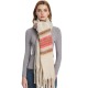 Custom manufacturer of new thickened and long fringed scarves and shawls for autumn and winter in Europe and America Custom manufacturer of new thickened and long fringed scarves and shawls for autumn and winter in Europe and America