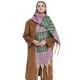 Amazon's hot 2025 new export shawl: Thickened looped tulle and thick tassel leaf scarf for autumn and winter in Europe and America