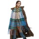 2023 New foreign trade European and American imitation mohair rainbow checkered scarf Women's winter scarf thickened warm shawl 2023 New foreign trade European and American imitation mohair rainbow checkered scarf Women's winter scarf thickened warm shawl