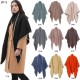 Wholesale and customized manufacturer of new high-quality European and American autumn and winter women's thickened large triangular shawls and scarves Wholesale and customized manufacturer of new high-quality European and American autumn and winter women's thickened large triangular shawls and scarves