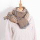 New autumn and winter checkered large scarf for women, thickened and enlarged faux cashmere warm scarf shawl New autumn and winter checkered large scarf for women, thickened and enlarged faux cashmere warm scarf shawl