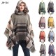 Factory direct supply of popular European and American spring, autumn and winter new styles in stock for women's capes, hooded shawls and cloaks Factory direct supply of popular European and American spring, autumn and winter new styles in stock for women's capes, hooded shawls and cloaks